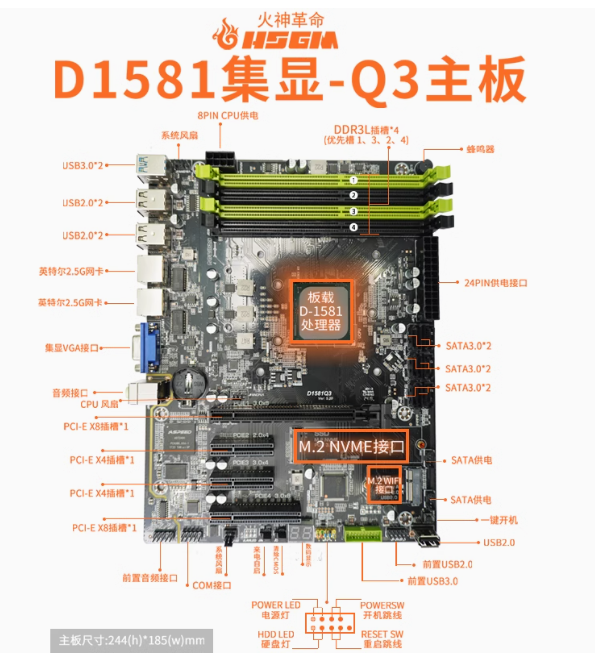英特尔® 至强® 处理器 D-1581